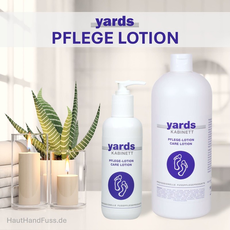 yards Pflege-Lotion Flasche – Schnell einziehende Feuchtigkeitslotion zur täglichen Basispflege normaler bis trockener Haut